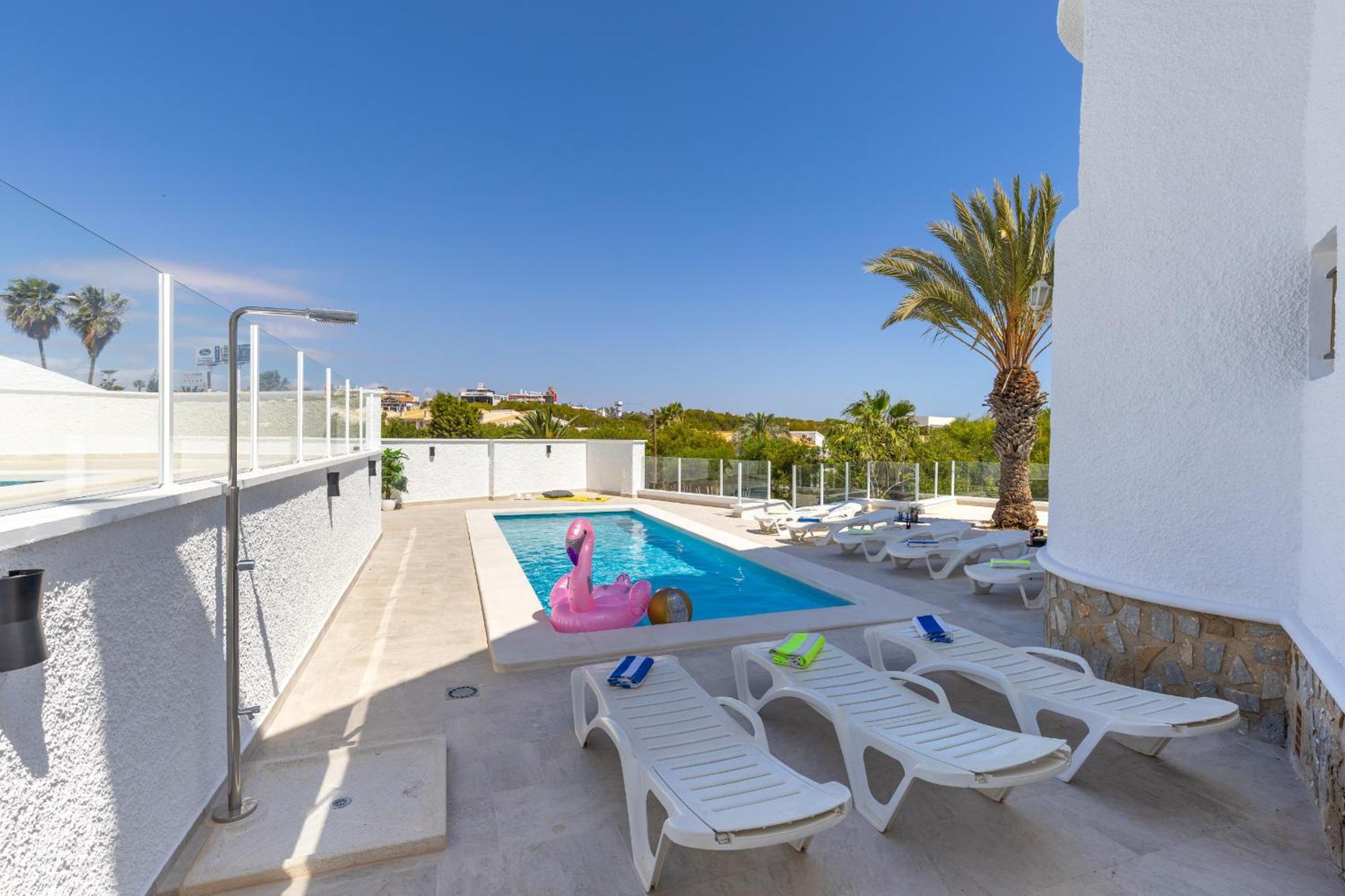 弗拉门卡海滩Fidalsa Grand Mediterranean Beachfront别墅 外观 照片