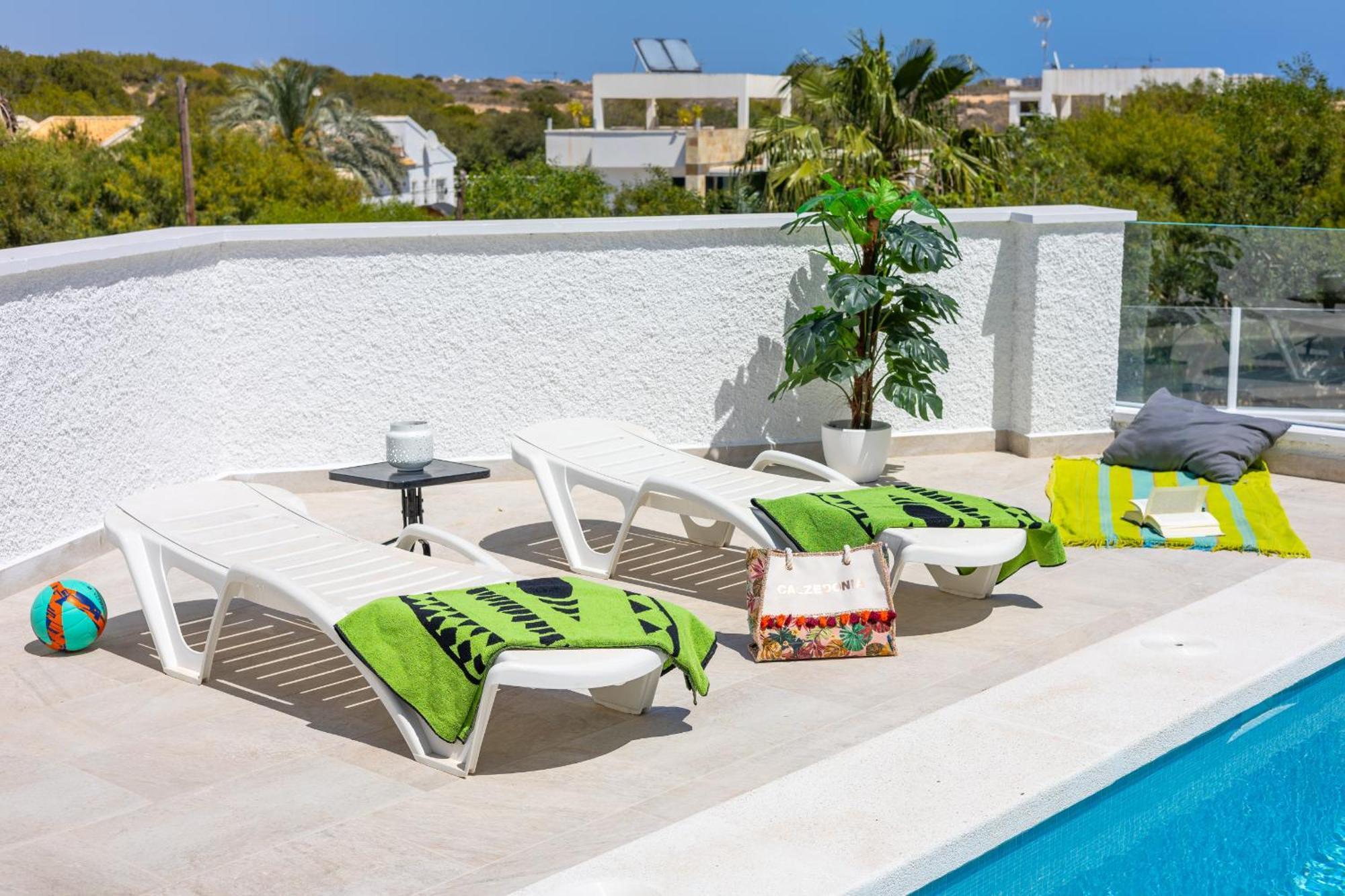 弗拉门卡海滩Fidalsa Grand Mediterranean Beachfront别墅 外观 照片